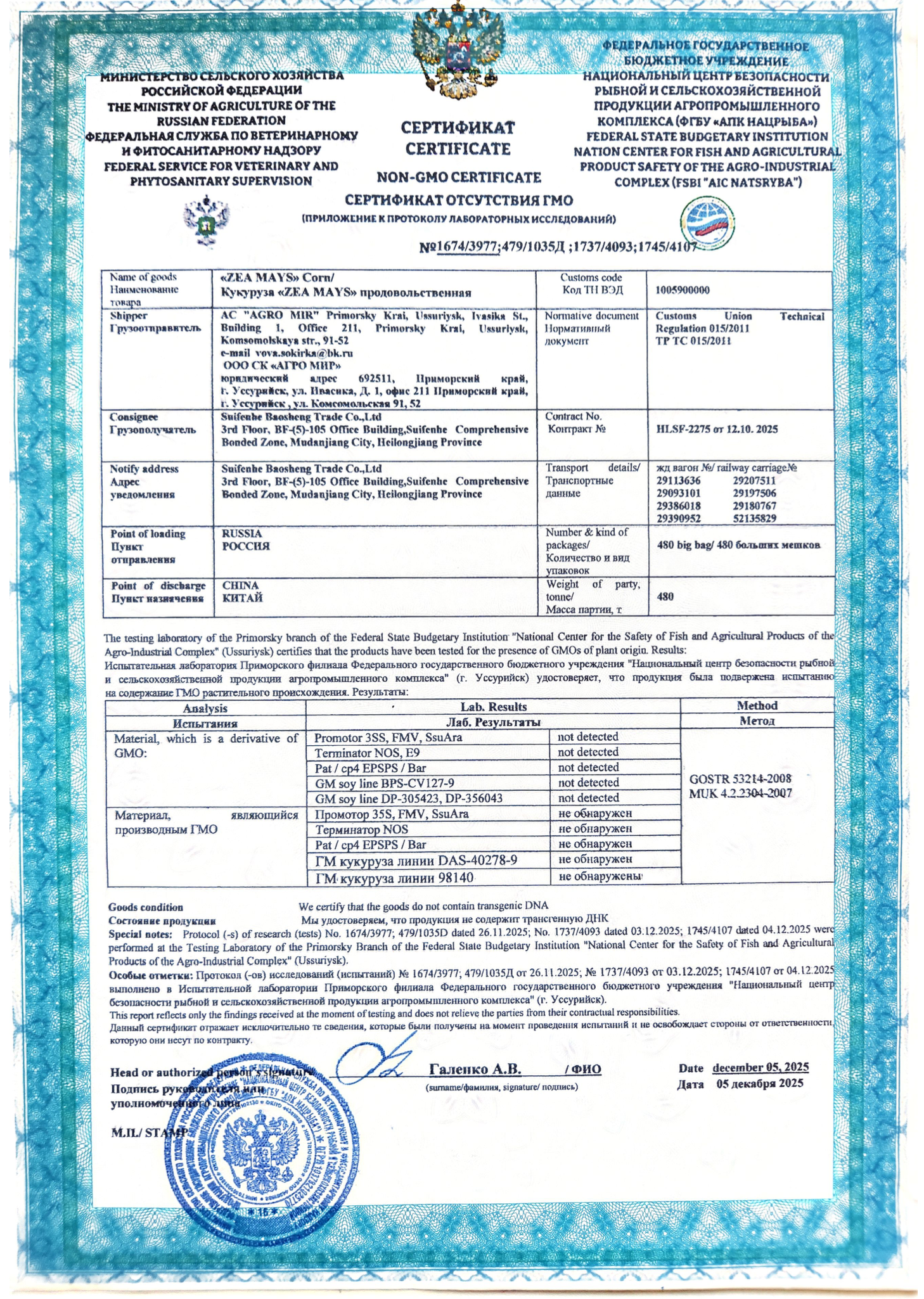 Certificate Sample